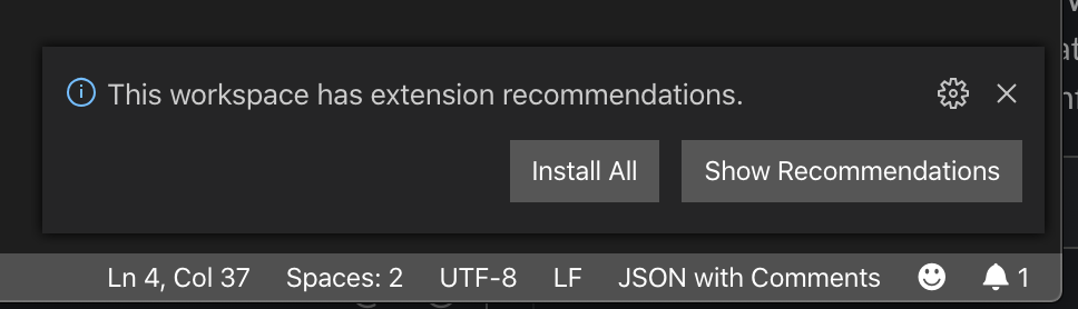 Recommended Extensions